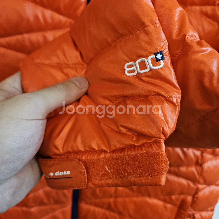 아이더 케셀 800필 구스다운 경량패딩 2XL 실측 1--3