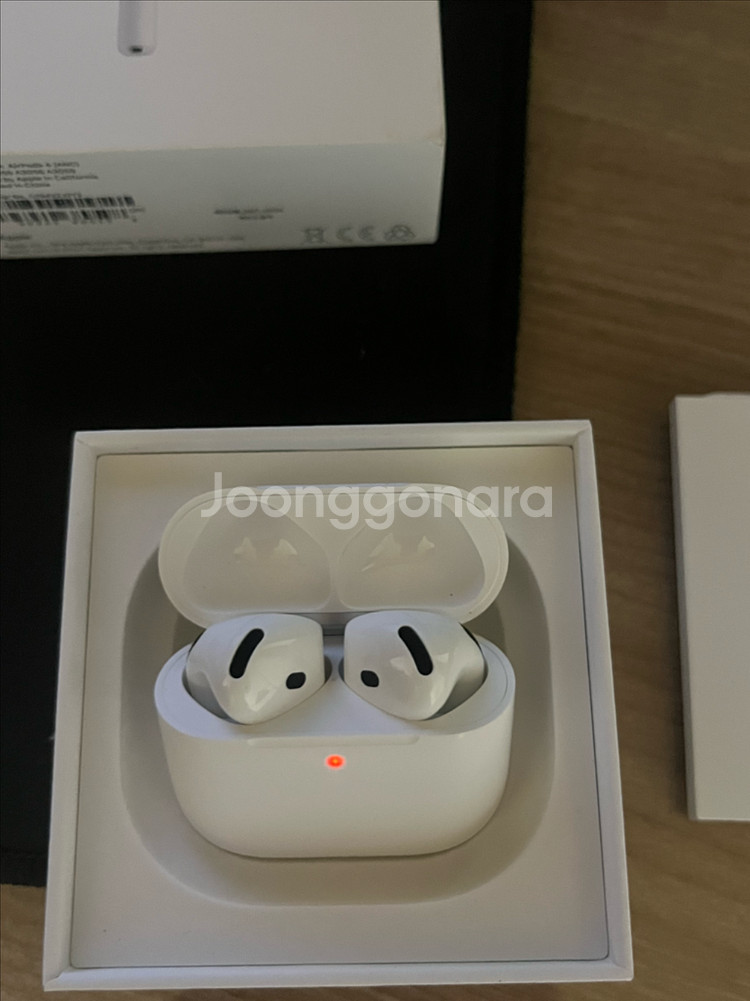 애플 에어팟4 액티브노이즈캔슬링 (ANC) 새상품--0