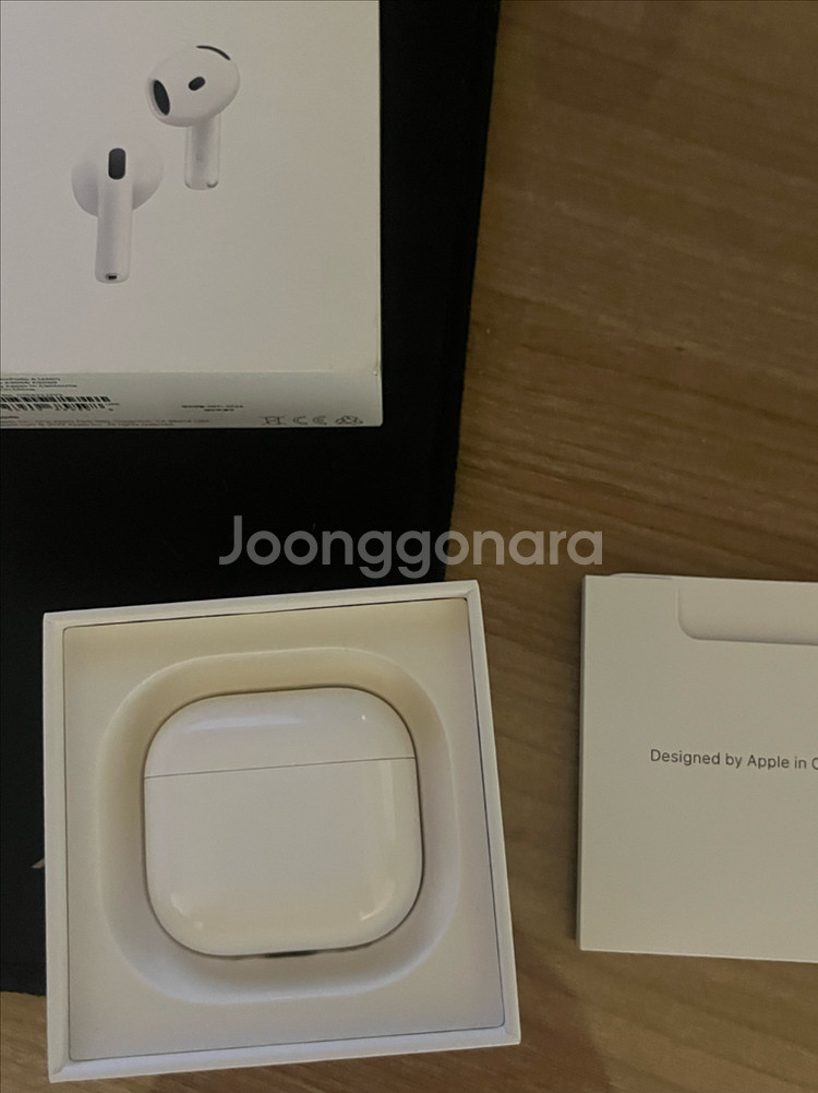 애플 에어팟4 액티브노이즈캔슬링 (ANC) 새상품--1