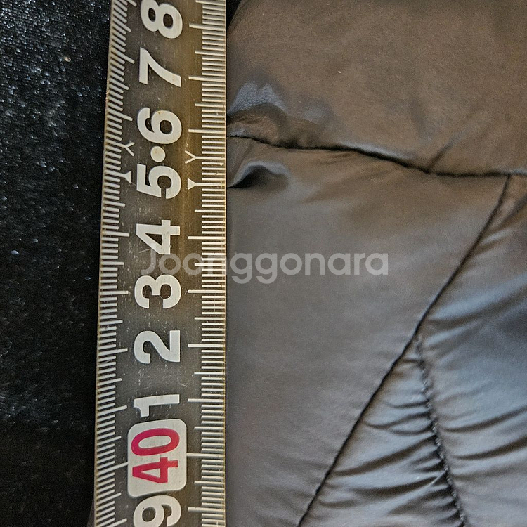 블루종 경량패딩 점퍼 105 블랙 실측 100--5