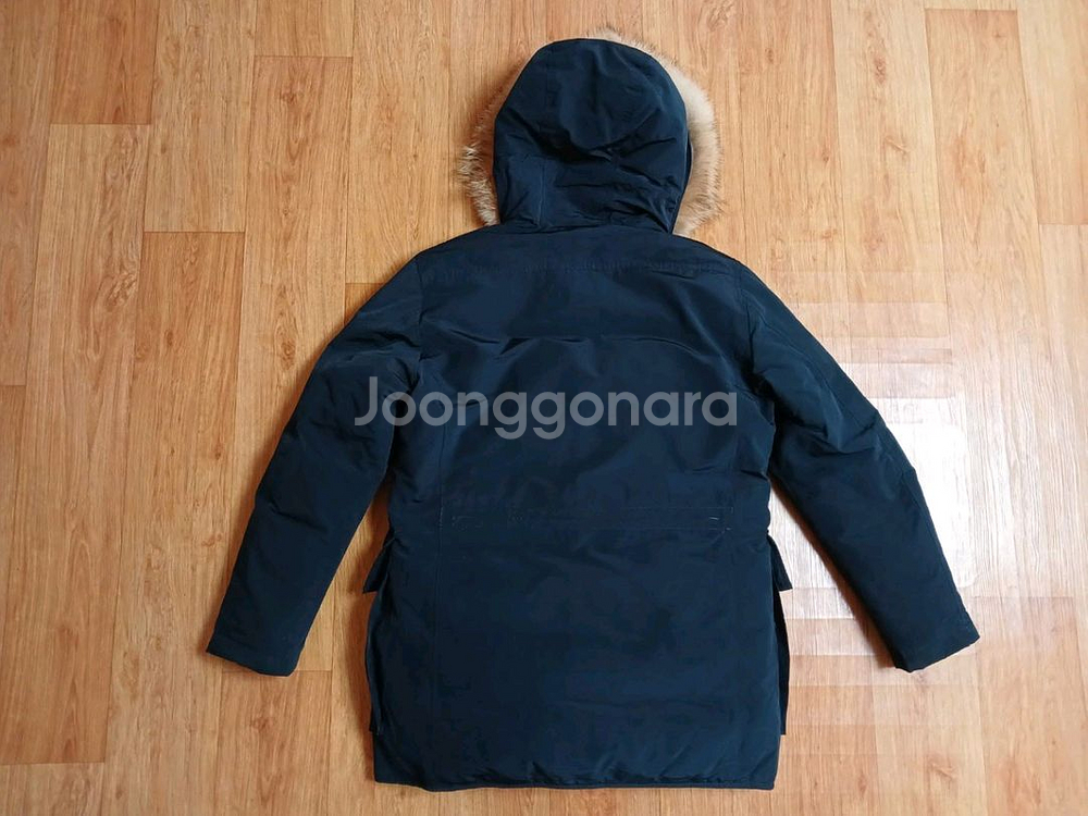 헤지스(정품) 남성 코요테퍼 다운 패딩 자켓 (네이비) (95~100) (상태 좋아요)--4