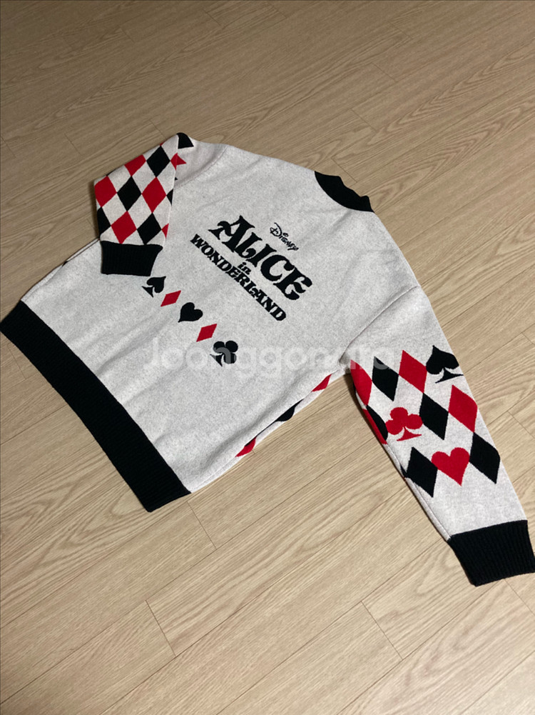 럭키슈에뜨 디즈니 콜라보 가디건--6