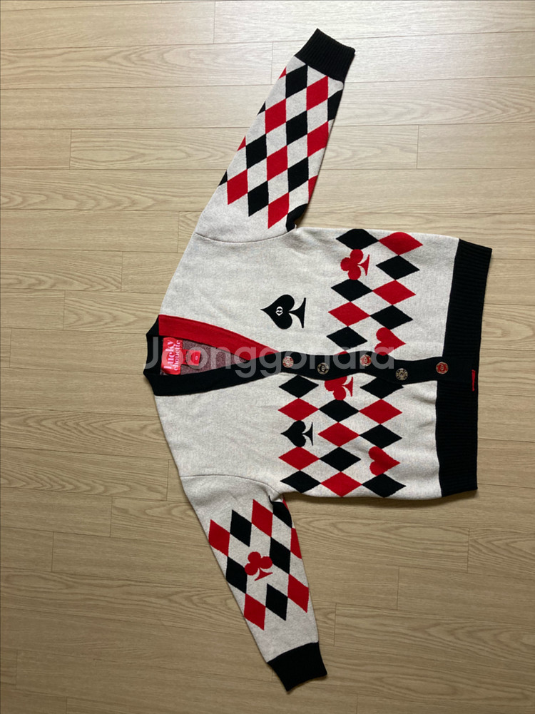 럭키슈에뜨 디즈니 콜라보 가디건--5