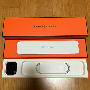 애플워치8 에르메스 누아 45mm / 실버 41mm