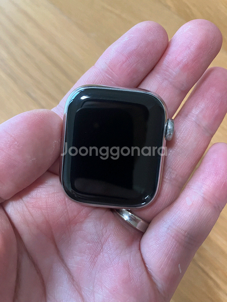 애플워치8 에르메스 누아 45mm / 실버 41mm--4