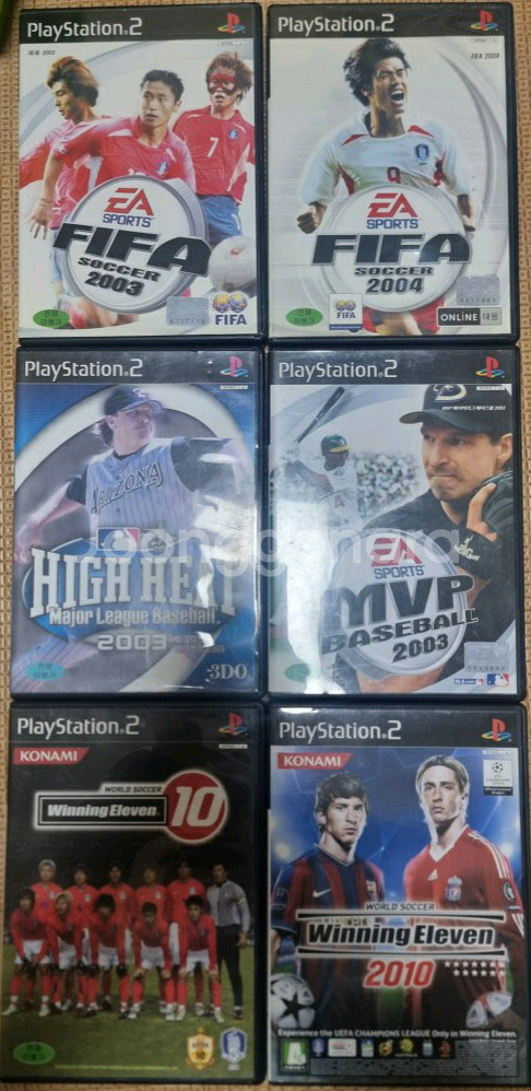 PS2 플스2 스포츠 위닝 FIFA NBA--5