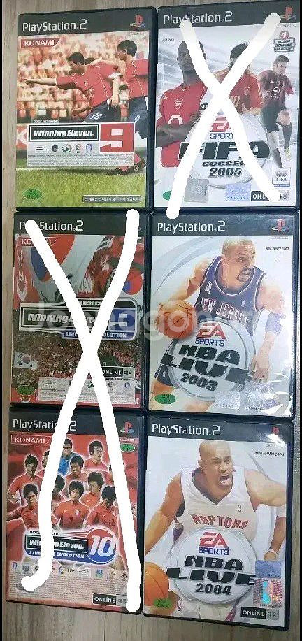 PS2 플스2 스포츠 위닝 FIFA NBA--3