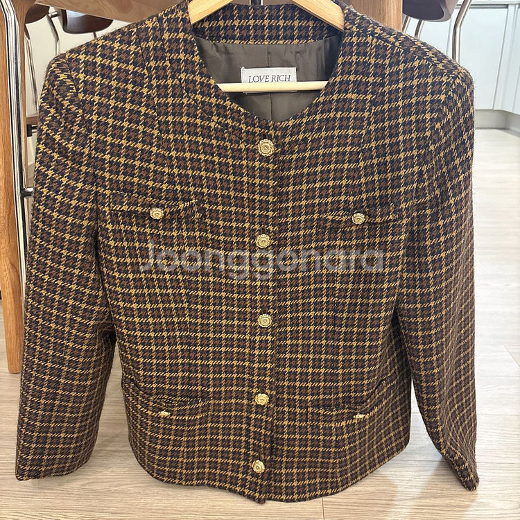 새상품 / 오브하트 러브리치 울 100% 자켓+ 스커트 세트 투피스 55반까지 추천!--0