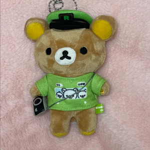 역무원 지하철 리락쿠마 인형 키링 산엑스