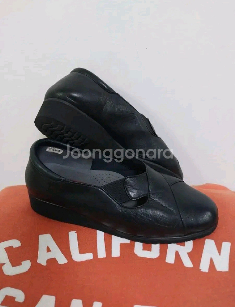 여성 HUBUKI 가죽 신발, 단화 (220)--4