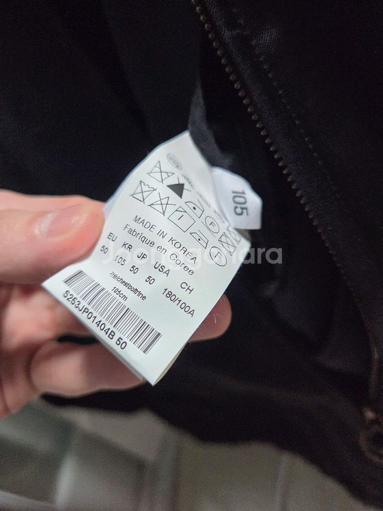 솔리드 옴므 25fw 블랙 사틴 자켓 50사이즈--4