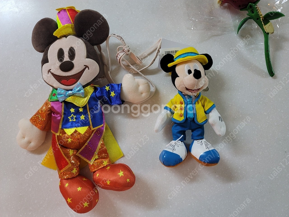 디즈니4 미키미니 백설공주 인형 스트랩 가방 책자 피규어--5