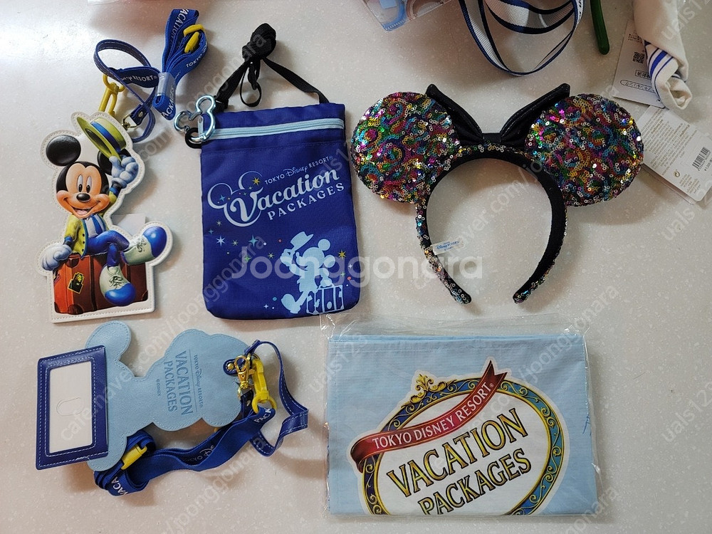 디즈니4 미키미니 백설공주 인형 스트랩 가방 책자 피규어--3