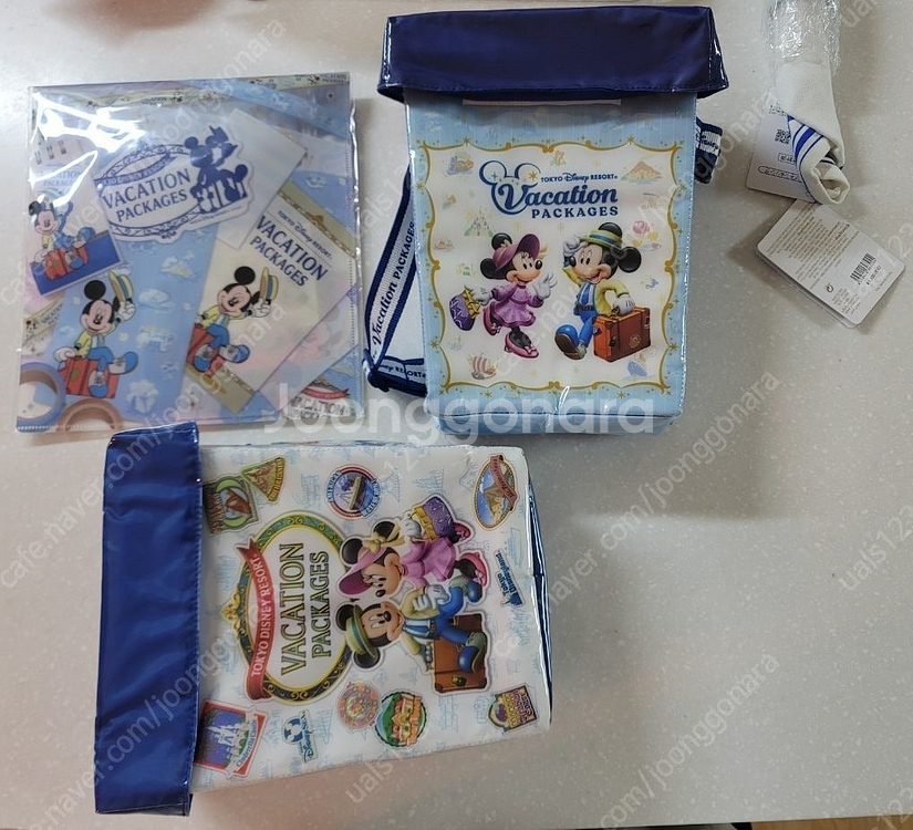 디즈니4 미키미니 백설공주 인형 스트랩 가방 책자 피규어--4
