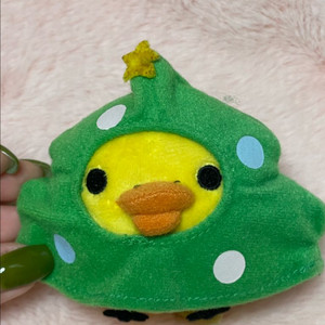 산엑스 키이로이토리 인형 크리스마스 트리