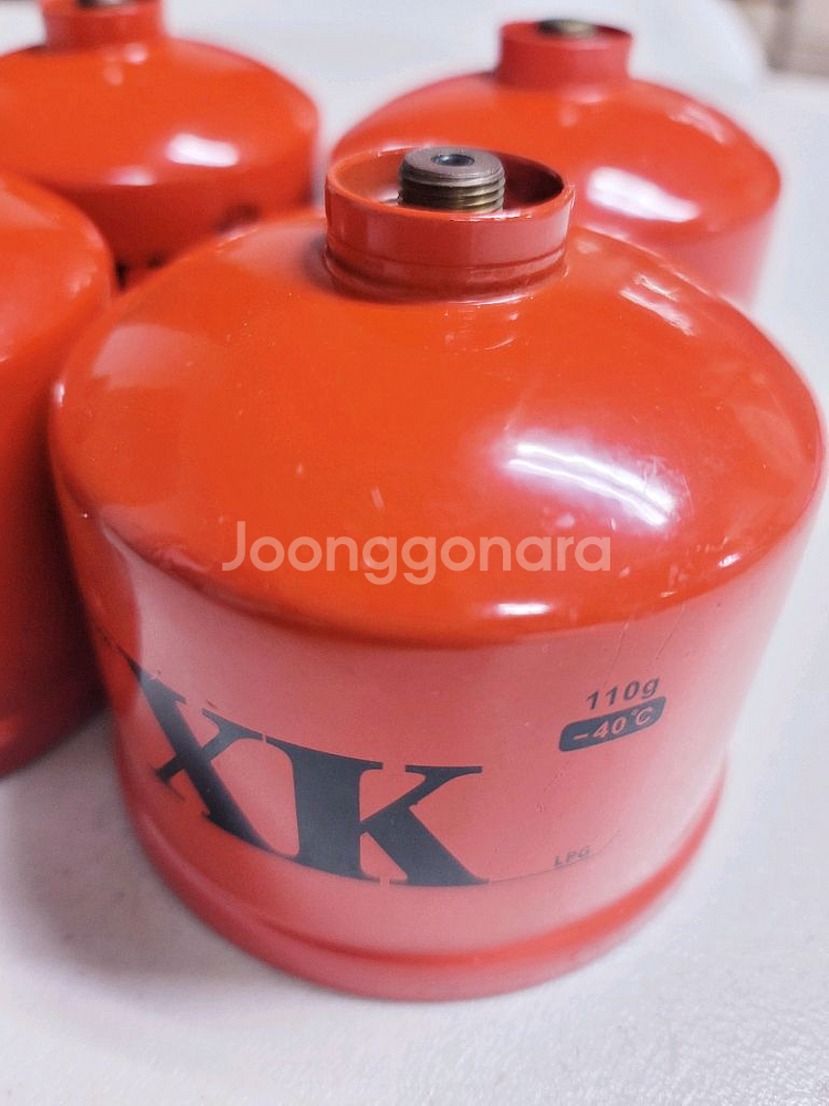 재충전용 XK 휴대용 LPG 가스통 4개 세트--0