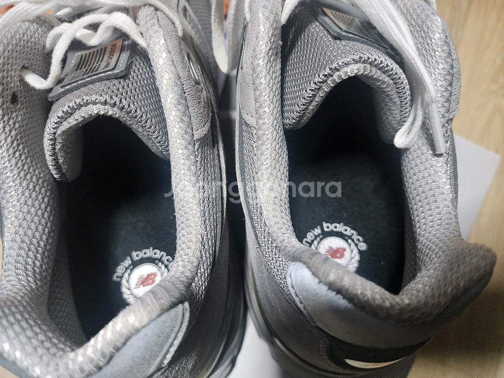 뉴발란스990v4그레이270 1회착--2