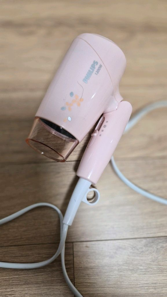 필립스 여행용 미니 드라이기 1200W--1