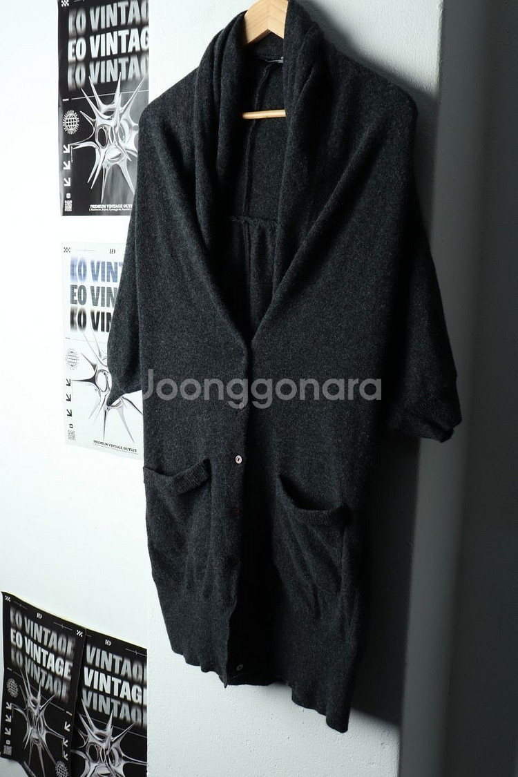 W(M) 브랜드빈티지 니트 가디건 주크 울 유니크--0