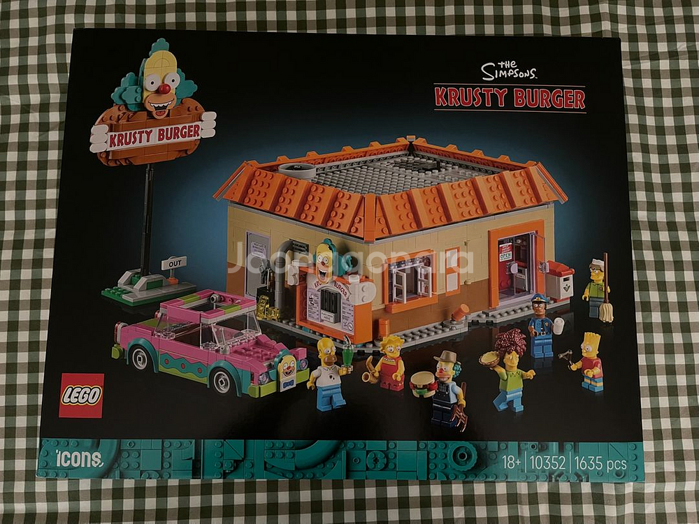 레고 아이콘 스타일 Krusty 버거 10352--0