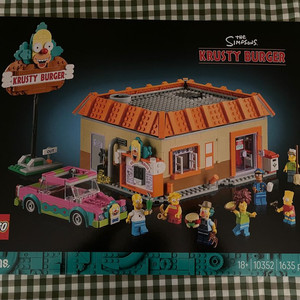 레고 아이콘 스타일 Krusty 버거 10352