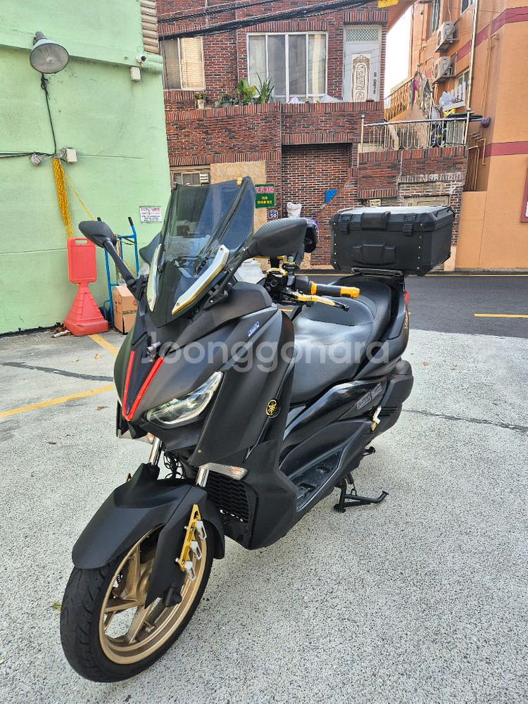 Xmax300 20년식 엔진보링 경정비완 배달셋팅차량 팝니다--2