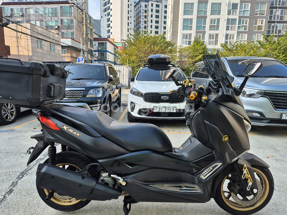 Xmax300 20년식 엔진보링 경정비완 배달셋팅차량 팝니다--4