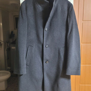 레노마 D 그레이 케시미어 코트 95