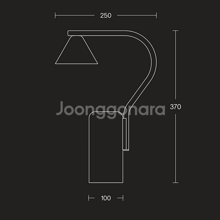 라이마스 버드 테이블램프 조명 스탠드--3