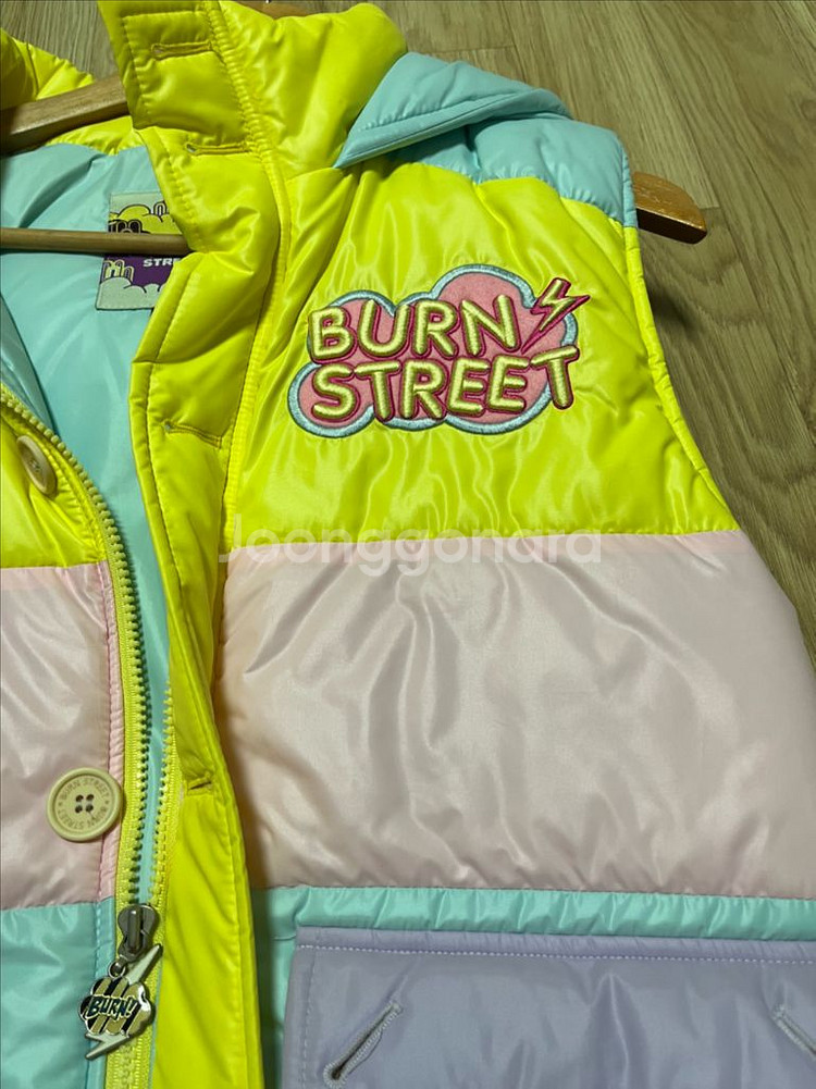보드복 조끼 Hip!! 번스트리트 패딩조끼 S 겨울준비--2