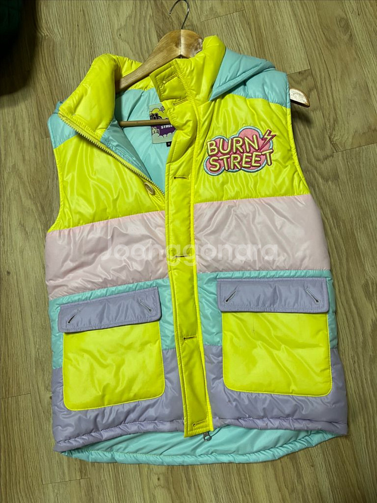 보드복 조끼 Hip!! 번스트리트 패딩조끼 S 겨울준비--4