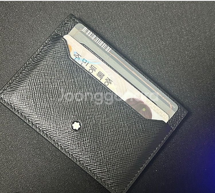 몽블랑 사피아노 레더 카드지갑--2