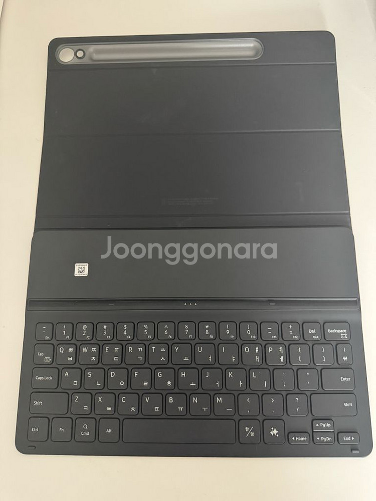 갤럭시탭 S9/S9FE/S10FE 슬림 키보드 북커버--0