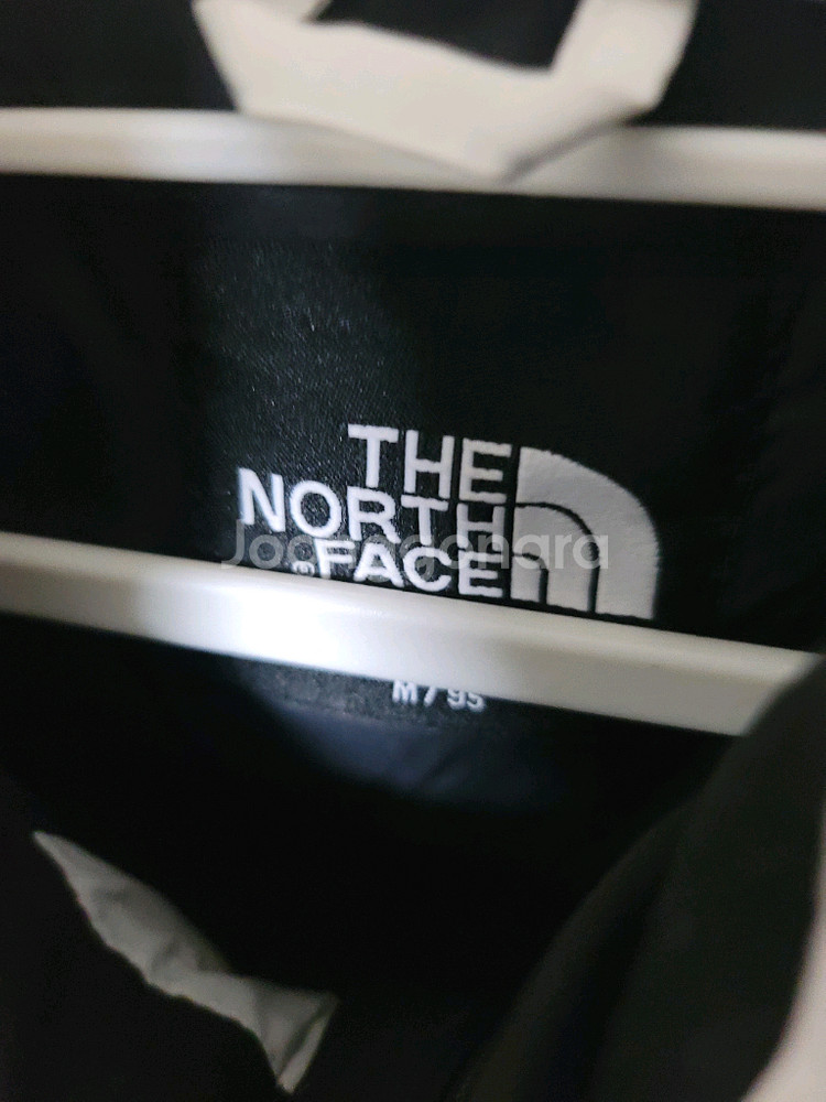 노스페이스 밝은그레이 경량패딩 95사이즈 상태굿--4