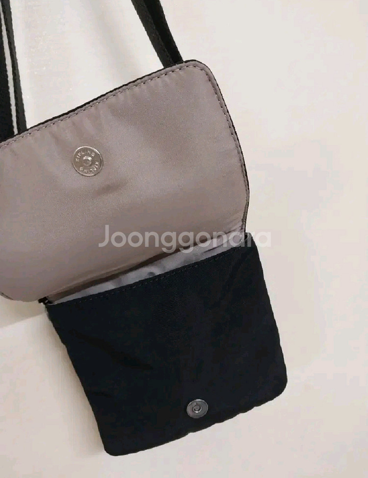 남녀공용 키플링 엘도라도 미니 크로스백, 메신저백, 숄더백 (블랙)--1