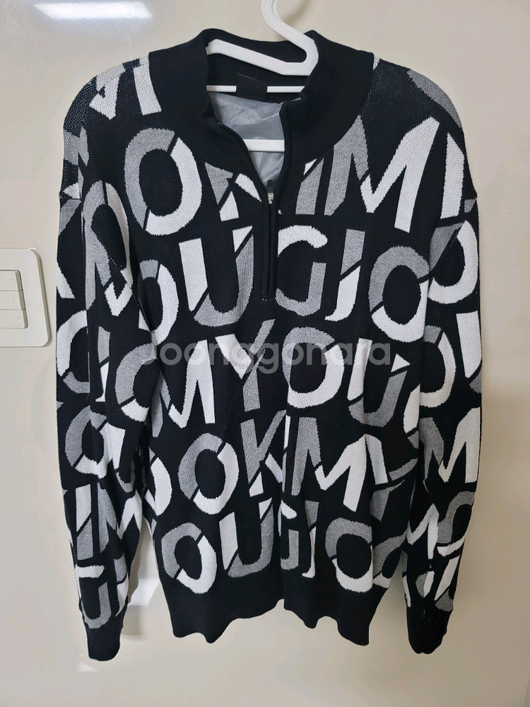 김영주 골프 니트 스웨터 105사이즈 상태굿--0