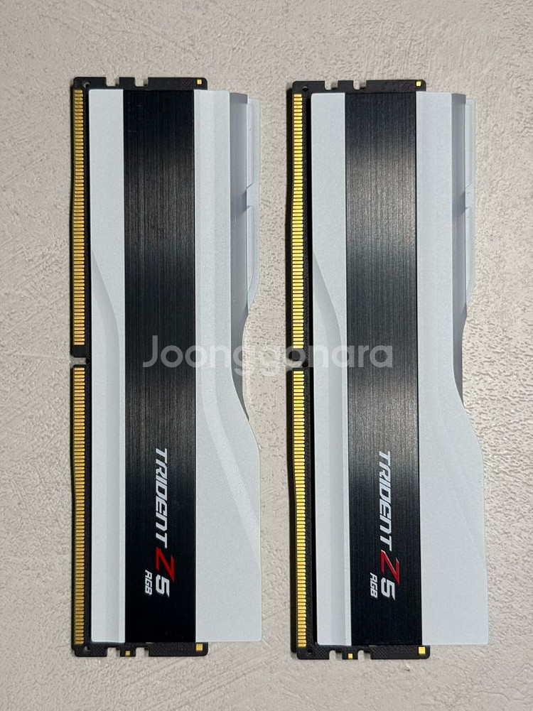 (미사용) 서린 G.SKILL DDR5 PC5-51200 CL32 TRIDENT Z5 RGB J 64GB--0