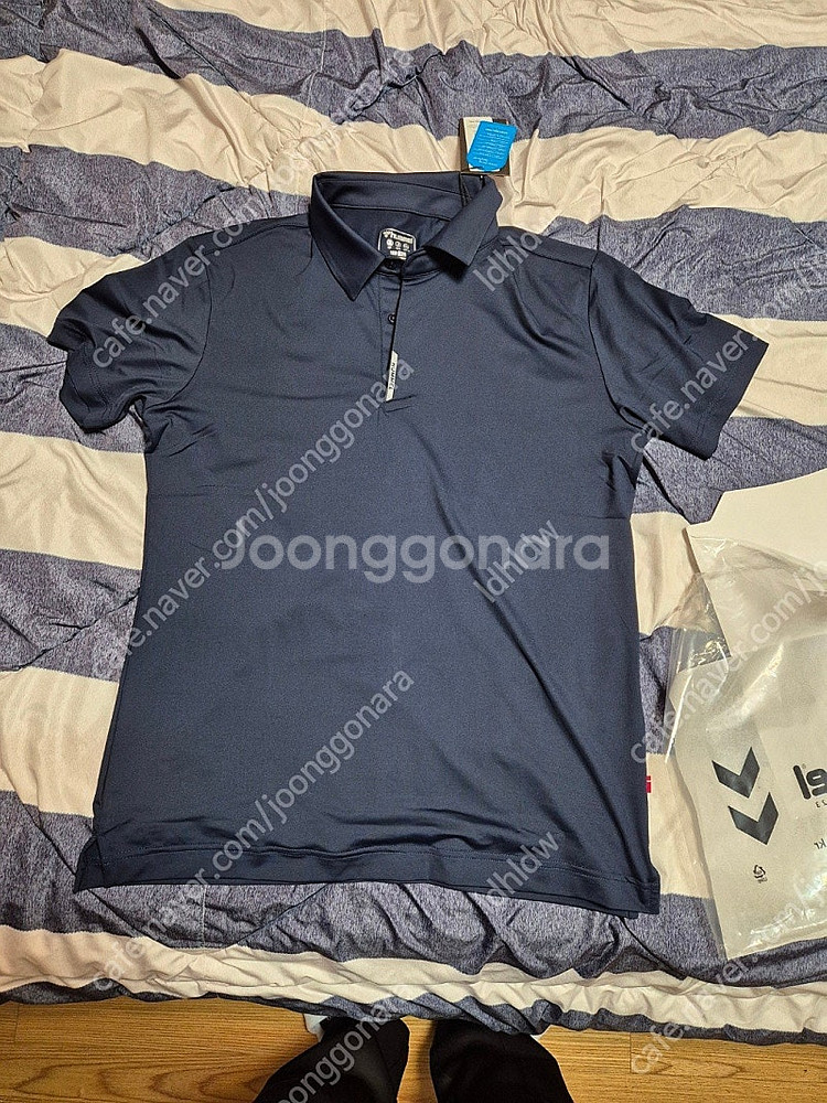 헴멜남여공용반팔쿨링티셔츠 새제품사이즈 100--0