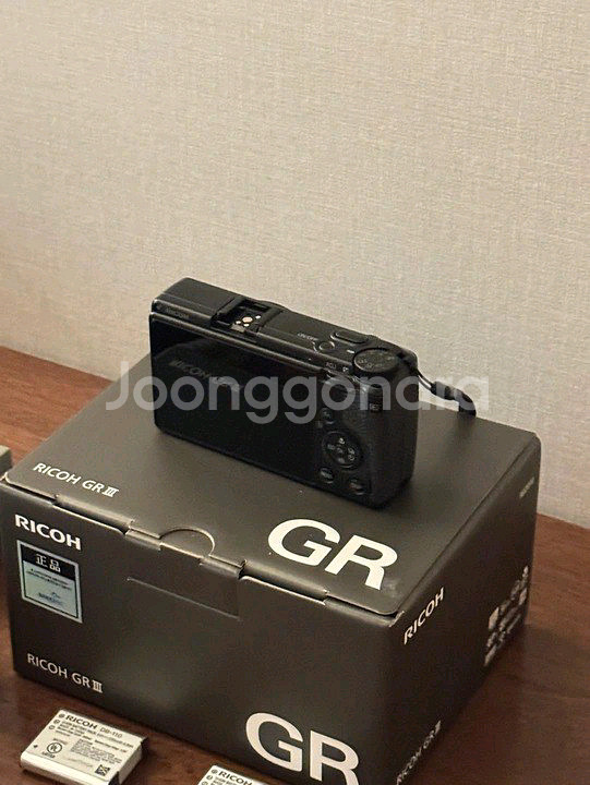리코GR3 풀박스 , 악세사리 포함--4