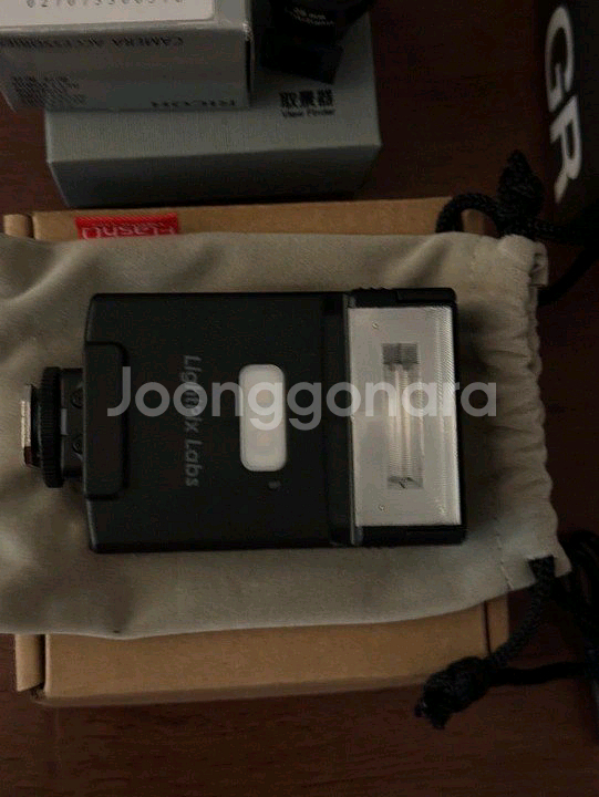 리코GR3 풀박스 , 악세사리 포함--1