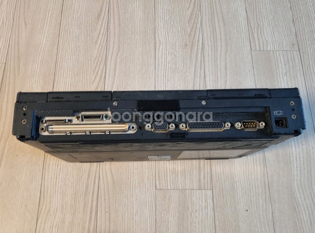 옛날 구형 ibm 노트북 윈도우95 레트로 빈티지--7