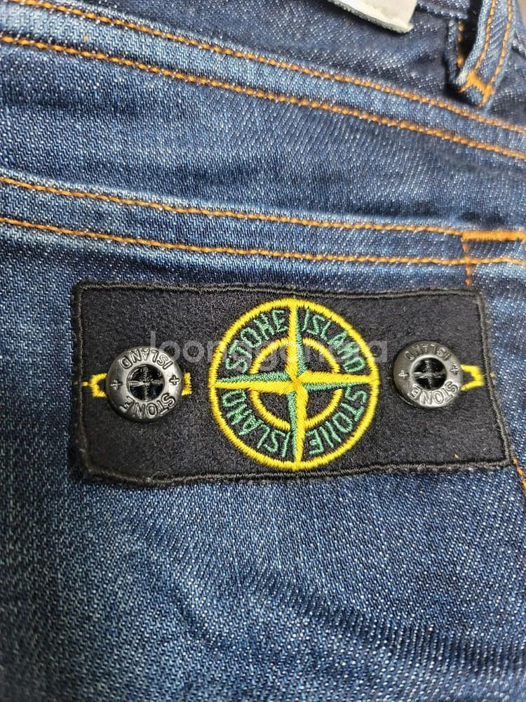 스톤아일랜드 정품 키즈 청바지 와펜포함 140사이즈 상태굿--4