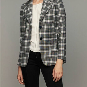 마쥬 체크재킷 38사이즈-가격내림