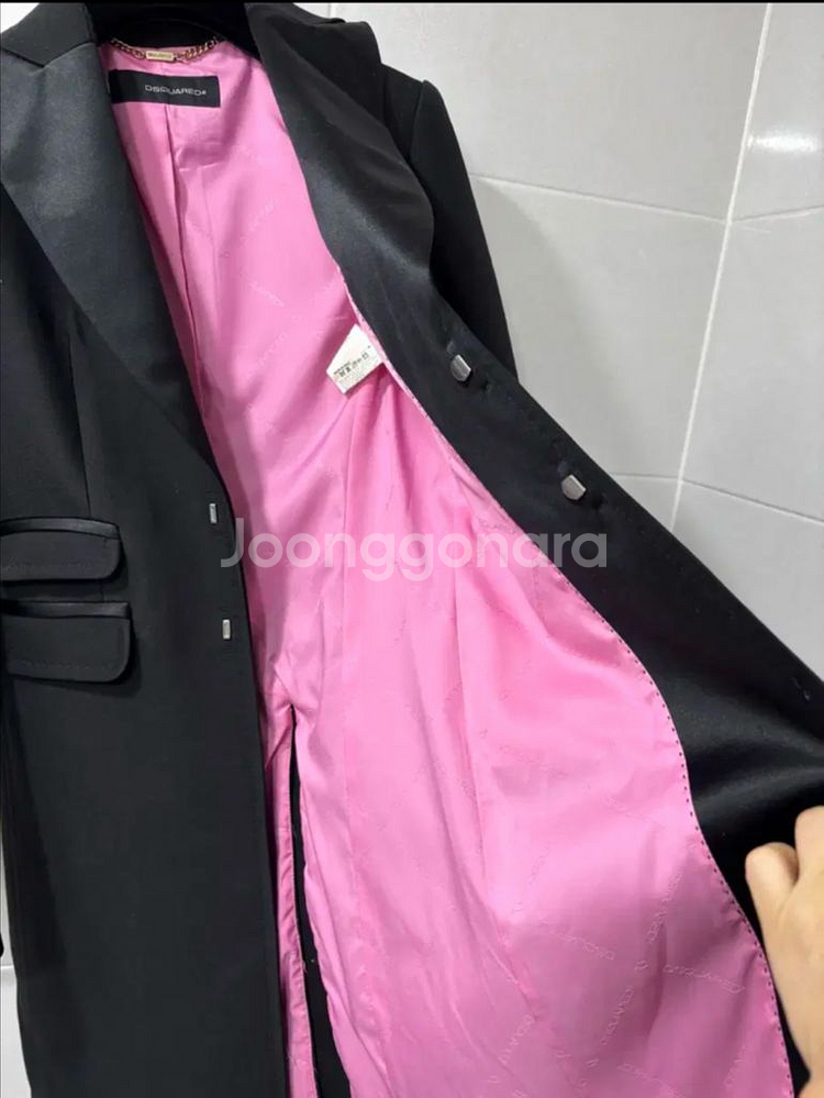 정품)디스퀘어드2 롱자켓--4