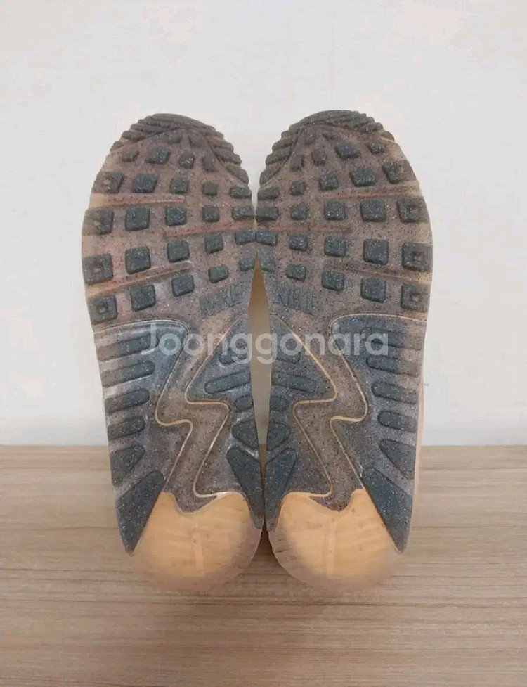 남성 나이키 에어맥스 90 테라스케이프 퓨얼오렌지 운동화 (285)--8