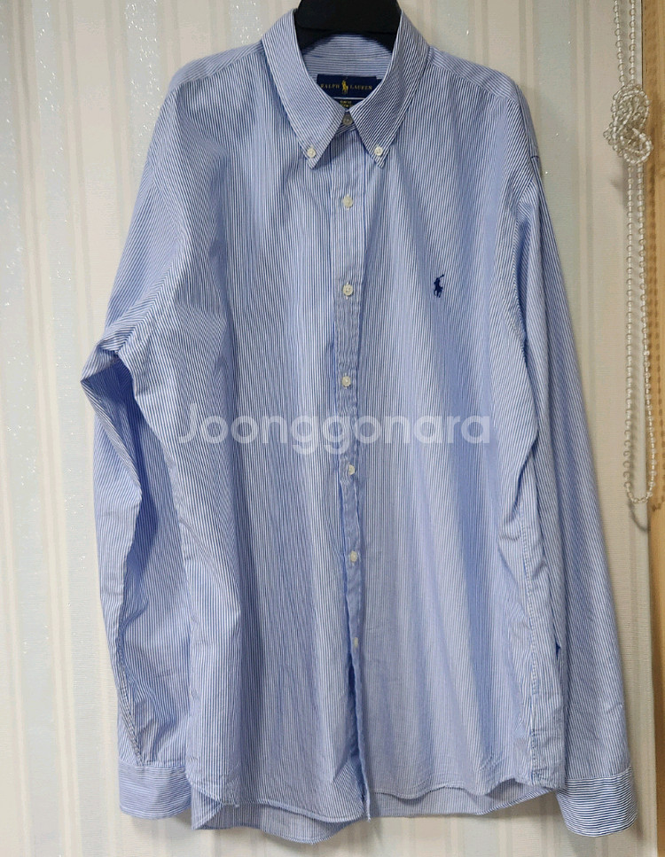 [정품]폴로랄프로렌RALPHLAUREN스트라이프 셔츠 XL--11