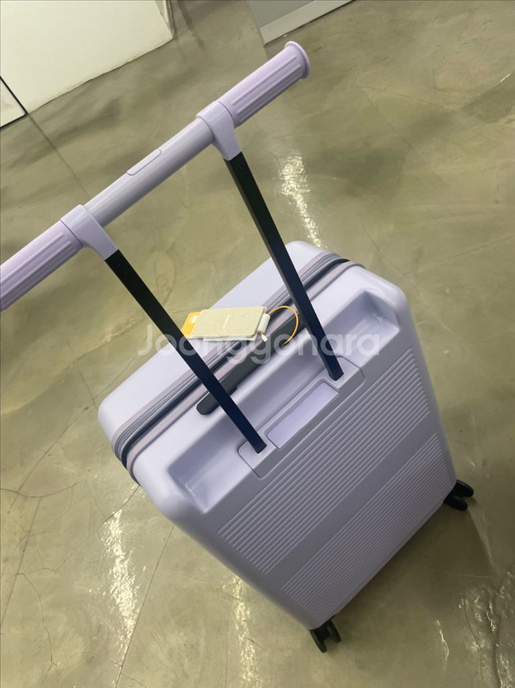 로우로우 캐리어 27인치 72L 퍼플 새상품 커버포함--1