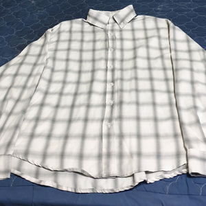 굿라이프웍스 체크셔츠 그레이 (M)