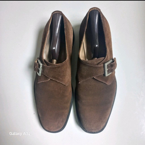 남성 스웨이드 버클 앵클부츠9,5