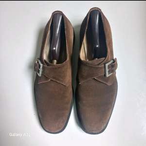 남성 스웨이드 버클 앵클부츠9,5